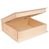 Creative Deco Book Box Wooden Box with Lid | 24