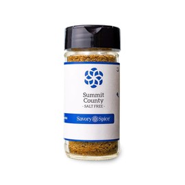 Savory Spice Summit County, Salt-Free - No Salt Crockpot Seasoning Mix | Pepper, Garlic & Herb-Based Slow Cooker Spice Blend for Roasts, Soups & Stews (Medium Jar - Net: 2.55 oz)