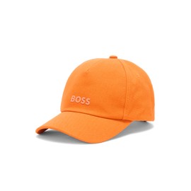 BOSS Men's Cotton Twill Center Logo Cap, Roasted Carrot, One Size