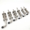 1PC Heavy Duty Stainless Steel 304 Spring Loaded Barrel Bolt