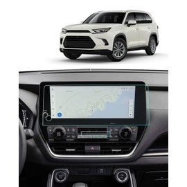 2024-2025 Toyota Grand Highlander Screen Protector -(2PCS) For Grand Highlander(XLE/Limited/Platinum/Max Limited/Max Platinum) 12.3Inch+AC Touchscreen, 2025 Grand Highlander Accessories HD Nano Film