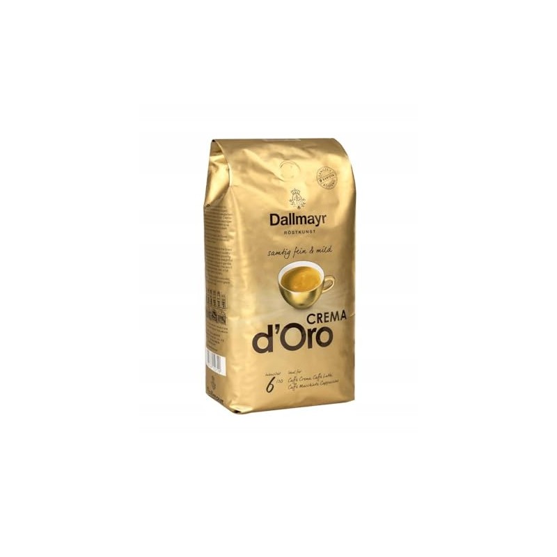 Dallmayr Crema d'oro mild und fein in Bohne, 1er Pack