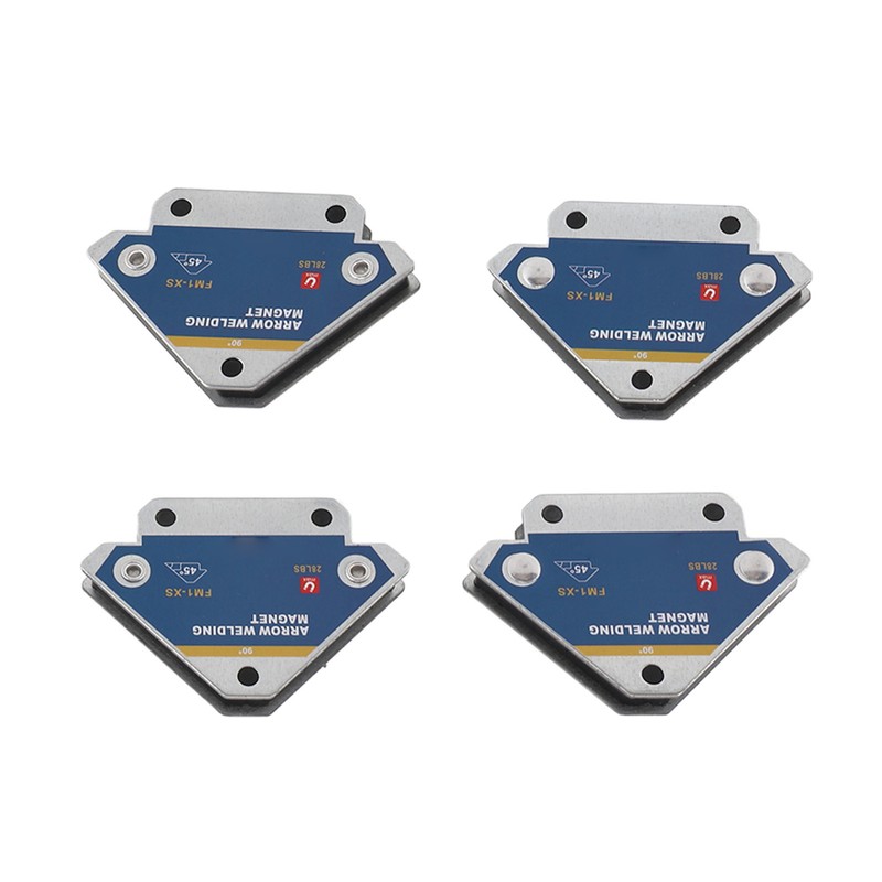 4PCS Magnetic Welding Positioner Ferrite 28lb 90 Degree Multi Angle
