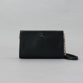 Furla WE00528 ARE000 Women's Shoulder Bag Camelia, NERO
