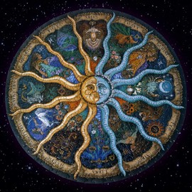 Ingooood-Jigsaw Puzzles for Adults 500 Pieces- Imagination Series- Zodiac Horoscope Puzzle Toys