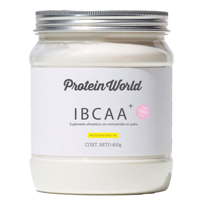 PROTEIN WORLD IBCAA 400 g Con Aminoácidos de Cadena Ramificada