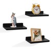 NIUBEST Small Floating Shelf,5 x 8.5 Inch,Set of 3 Small