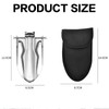 Folding Shovel Camping Shovel Multi-Function Mini Spade with Carrying Pouch
