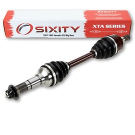 Sixity XTA Front Left Axle compatible with Yamaha Big Bear 350 1999 - YFM350FWBL YFM350FHLC 4X4