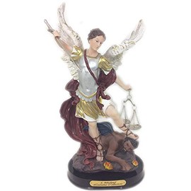 12 Inch Archangel Michael Statue Figurine Figure Religious San Saint Angel