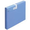 ライオン事務器 ケースファイル A4 HF-863-B 青