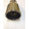 D&D UNIVERSAL FIT 3 3/4"" ROUND STAINLESS STEEL EXHAUST TAIL