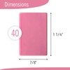 Pink Erasers, 40 Count, Latex Free Eraser for Kids, Square