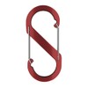 Aluminium S-Shaped Carabiner Hooks, 88mm x 40mm, Lightweight for Camping