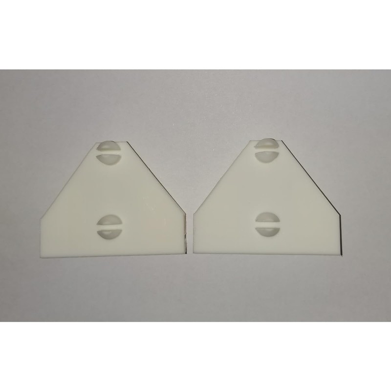 Pair Drawer Slide Rear Mounting Bracket Replacement Kit Compatible with