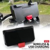 The New GPS Mobile Phone Motorcycle Navigation Bracket Wireless Charging