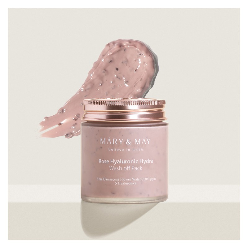 Mary&May [Mary&May]Rose Hyaluronic Hydra Wash Off Pack Duo (125g *