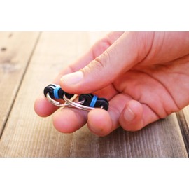 Leboha Steel Flip Chain Fidget Toy with Textured Fidget Bracelet. Enhance Focus, Increase Productivity, Manage Stress and Fight Boredom Anywhere, Anytime