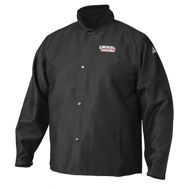 Lincoln Electric unisex adult Traditional Large FR Cloth Jacket, Black, Large US