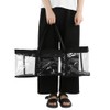 Transparent Large Capacity Portable Carrying Bag Storage Organizer for CD