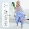 HAHASHOW Baby Sleeping Bag with Feet, All-Year Sleeping Bag, Girls