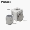 Naiture Brass 1/2 NPT Female Threaded Pipe Fitting Coupling, Chrome