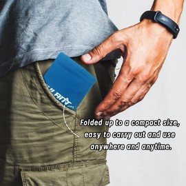 EULANT Inflatable Seat Cushion,Waterproof Air Cushion,Portable Sit Mat Pad for Camping Walking Hiking Travel Fishing Boating Flying Backpacking,or at Concerts Beach Lawn Floor Office