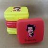 Tupperware Sandwich Keeper (Set of 4) Brownie Wise Red Yellow