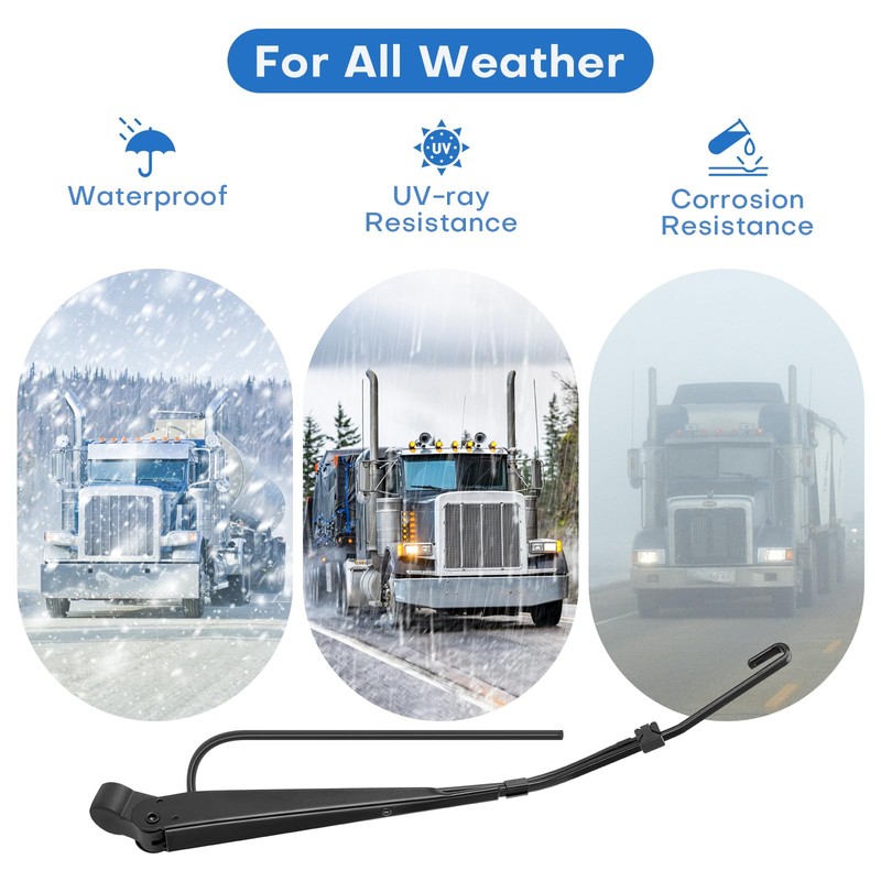 2 Pack Windshield Wiper Arm for peterbilt 379 1990-2007, LH