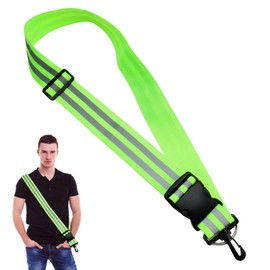 witeup Reflective Running Gear, Running Reflective Gear High Adjustable Walking Belt Reflective Gear Men's and Women's Sports Safety Reflectivereflective Cycling Gear