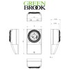 Greenbrook 24 Hr Mechanical Timer Analogue Clock Face (96 Per