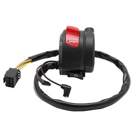 M MATI Handlebar Control Switch Start Kill Stop Button for Suzuki GSXR600 GSXR750 2004-2005 Bandit 1250 GSF1250 2007-2009 Gladius 650 SFV650 GSX650 GSX1250 37200-29G80 37200-38G30