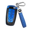 QBUC for Ford Key Fob Cover,Key Cover with Keychain for