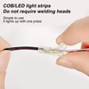 10PACK LED Strip Connector Kit – 2 Pin 8mm COB