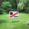 Fastasticdeals Weatherproof Yard Sign Transmission Repair Red Blue Auto Car