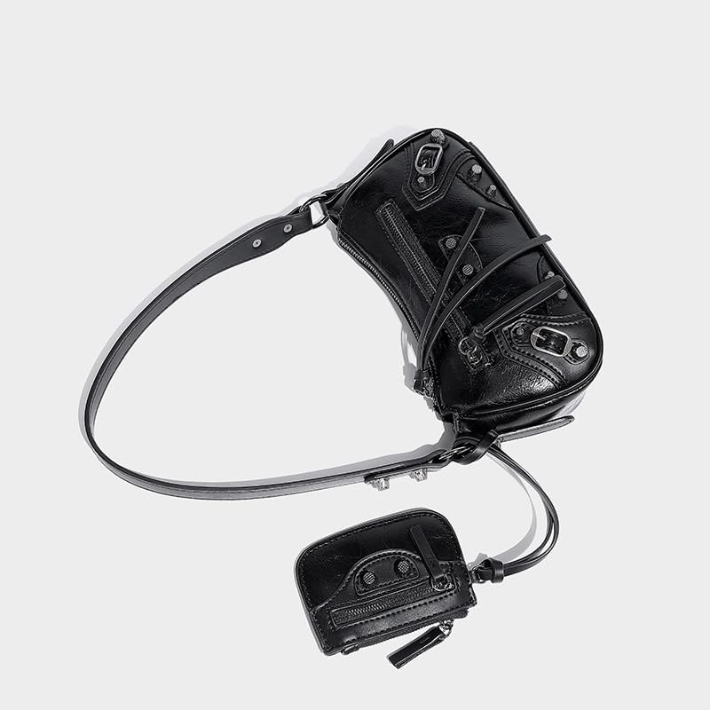 HOKMAH Shoulder Bags for Women, Leather Women's Handbag y2k Aesthetic