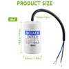 BOJACK 20 uF 450 V CA 20 MFD CBB60 Cable