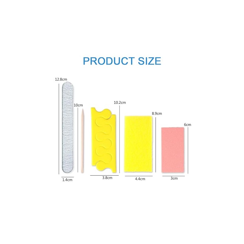 5-in-1 Disposable Pedicure Kit for Home or Salon Use