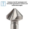 GSR Professional HSS countersink set, DIN 335 C, 90° countersink