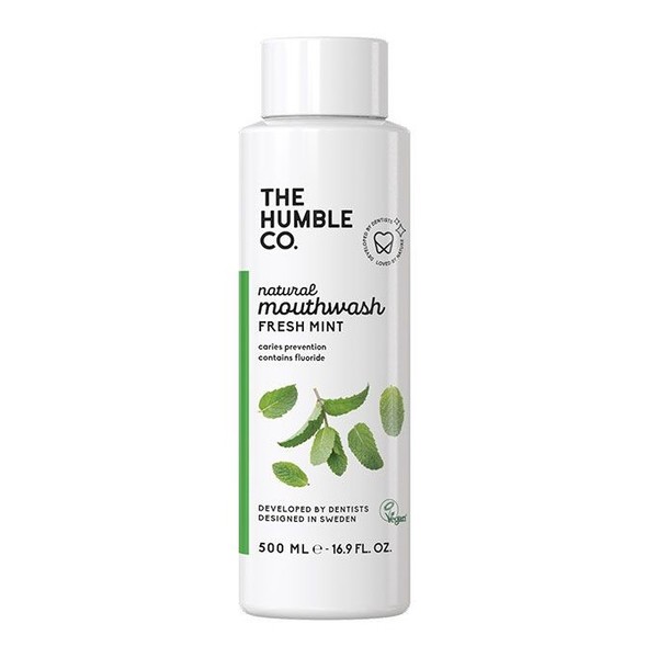 The Humble Co. Natural Mouthwash - Fresh Mint 500ml