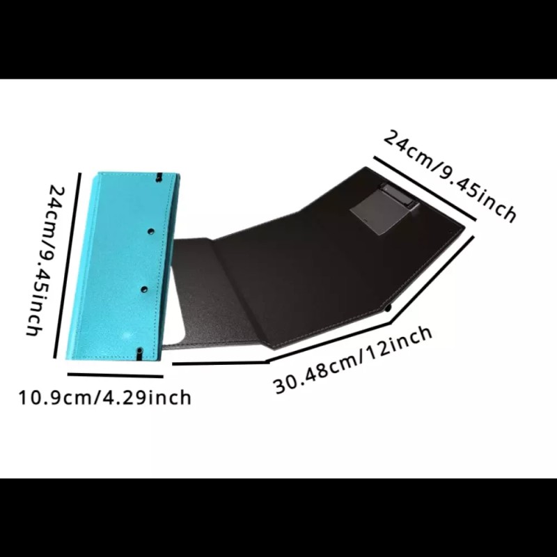 Ballpoint Pen Polypropylene Foldable Nursing Clipboard for Nurses and Doctors