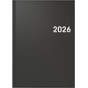 BRUNNEN Buchkalender Mod. 795 2026 | A5, Kunststoff, schwarz