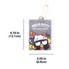 MENBLY Kitty 50th Anniversary Collectible Fastener Case - Vinyl Zipper