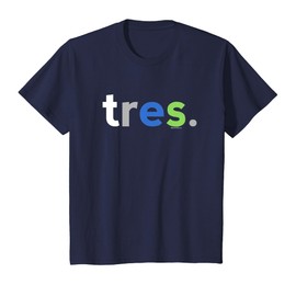 Kids 3rd Birthday Shirt Boy 3 Year Tres Anos | Spanish Gift Tee T-Shirt