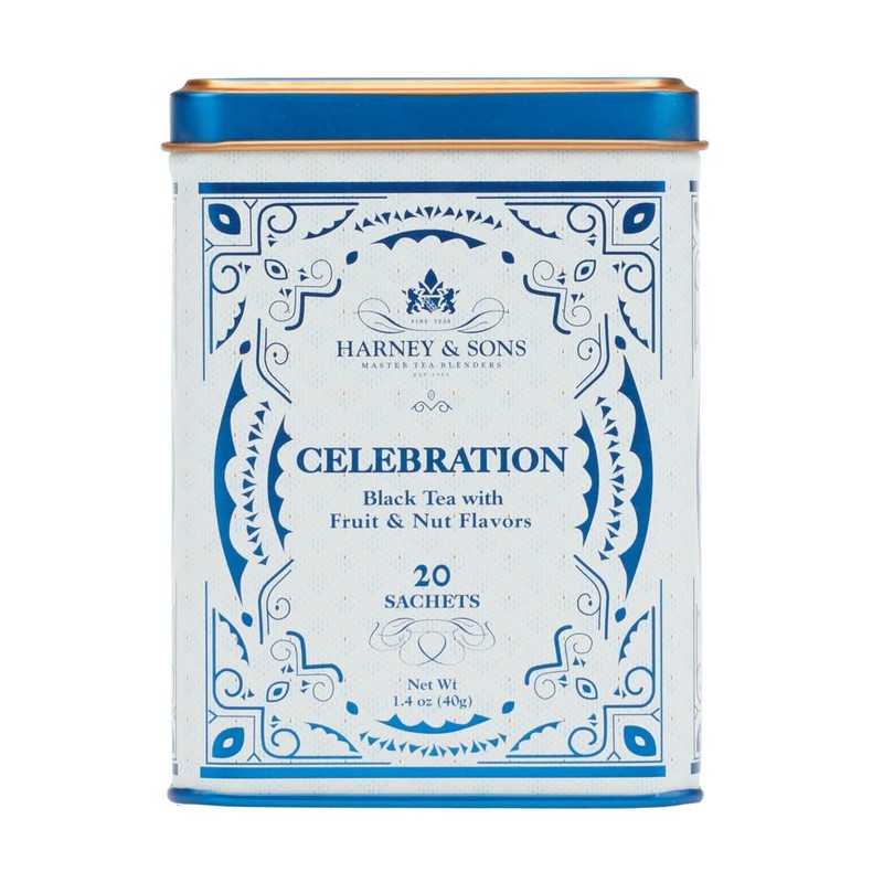 Harney & Sons CELEBRATION Tea 20 ct Sachet TIn