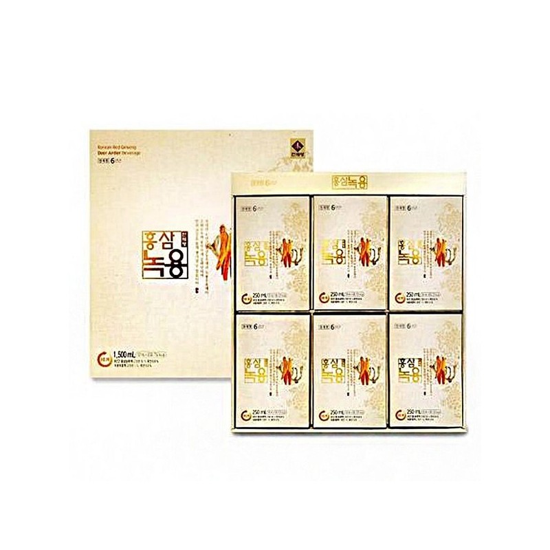 선물세트 김 6년근 홍삼 녹용 30포 Gift Set: 6-Year-Old Ginseng