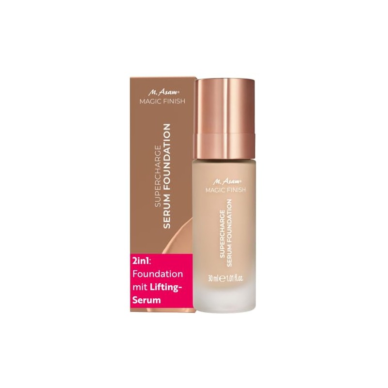 M. Asam Magic Finish Supercharge Serum Foundation Creamy Nude (30