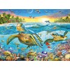 Ravensburger Nadar con Tortugas Marinas 100 Piezas Rompecabezas para niños,
