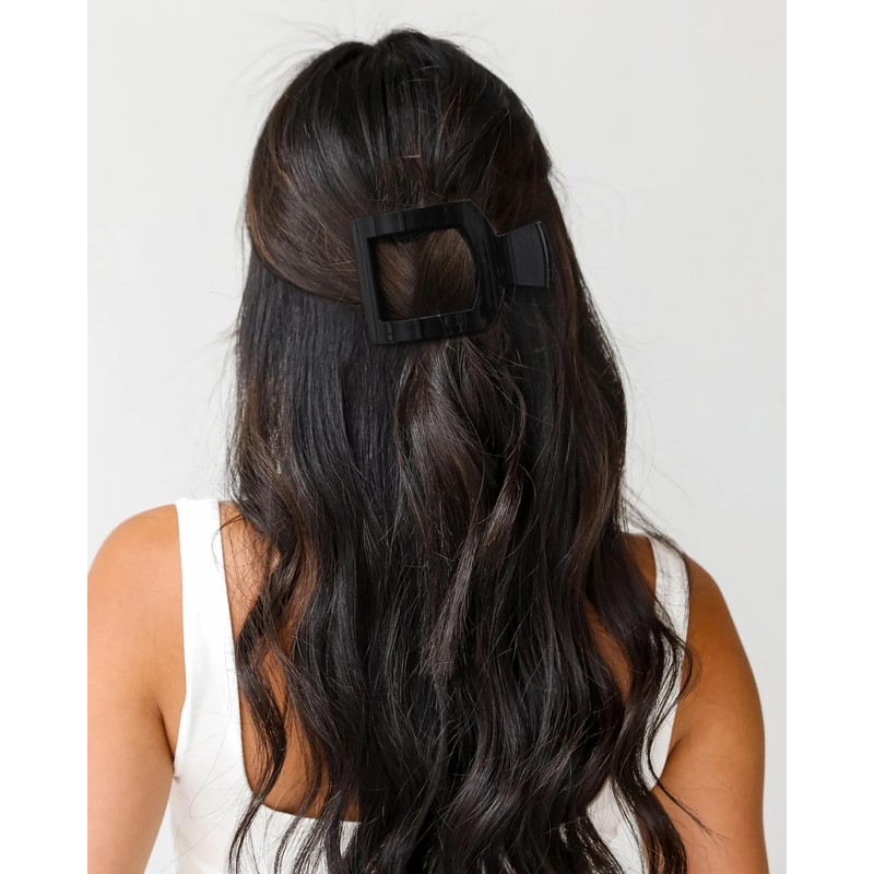 AWAYTR Flat Hair Clips For Women Lay Flat Claw Clip