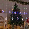 Frethind Wish Ball Curtain Lights: 118 in x 27.5 in